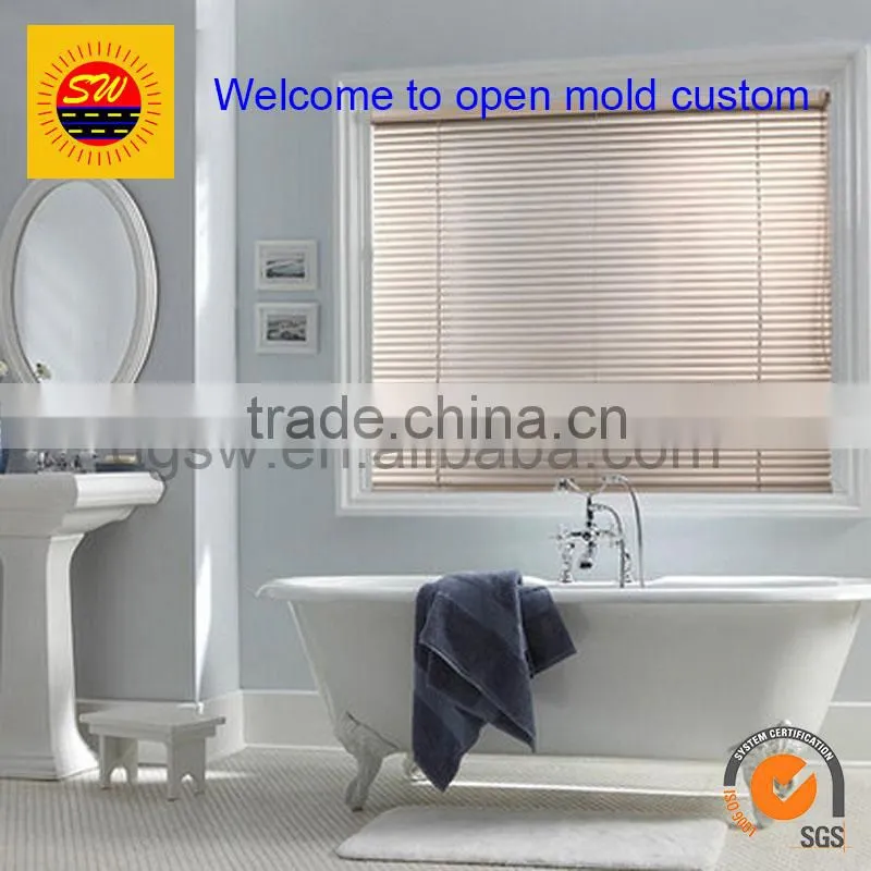 Cheap price waterproof shower pvc blinds