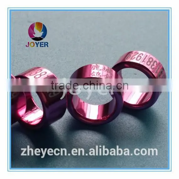 2015 hot cheap parrots for sale birds leg rings pigeon ring