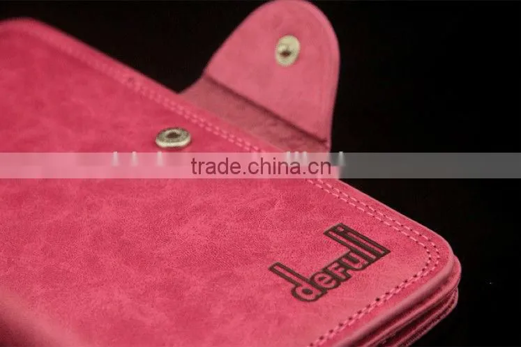 2016 christmas gift wallet,fashion leather wallet, wallet with logo custom