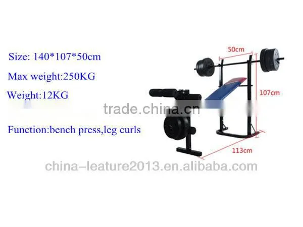 Basic Folding weight lifting bench for Gym Body Building
