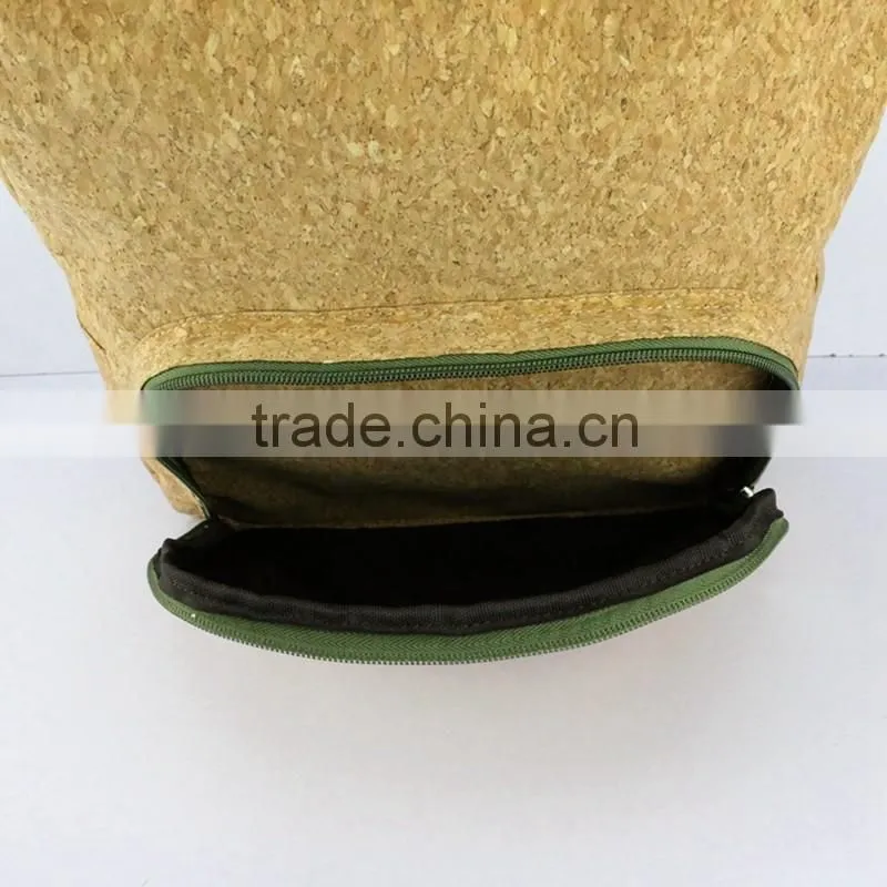 Promotional hot selling wood grain eco-friendly portable folding backpack