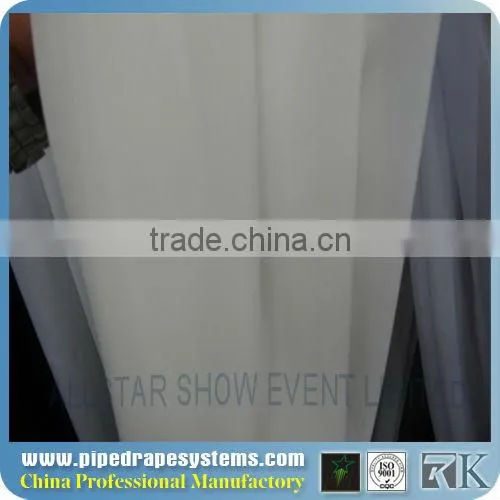 Wholesale latest ceiling drapery fabric and curtain accessory 2013 in RK