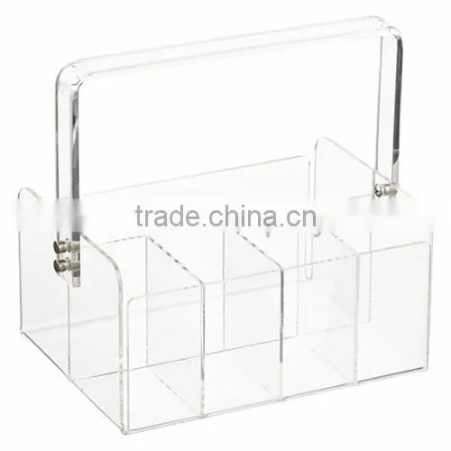 fashion customized Shenzhen factory wholesale acrylic makeup box/clear acrylic cosmetic makeup organizer with drawers