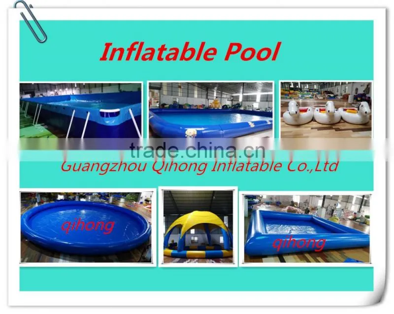 Hot Selling Metal Frame Rectangular Swimming Pool Inflatable