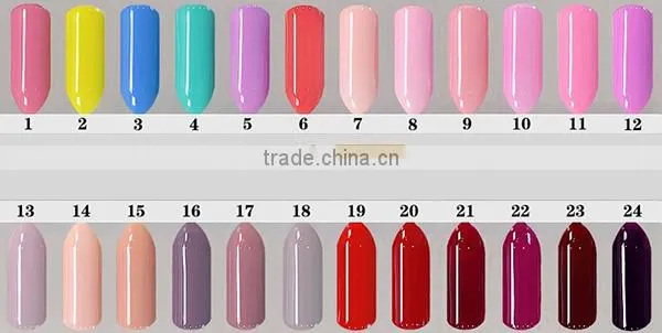 Stock offer 168colors nail UV/LED gel polish soak off gel polish
