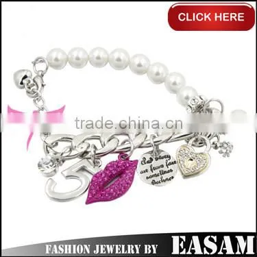 Easam Alibaba Trendy Customerized i love you more bracelets