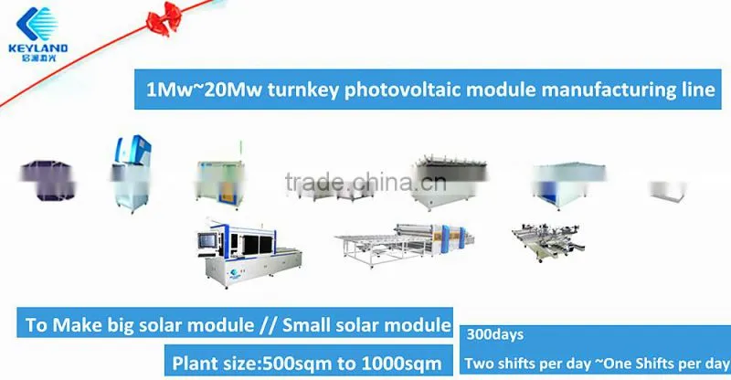 Keyland Solar EVA / TPT Cutting Machine for Solar Panel Production