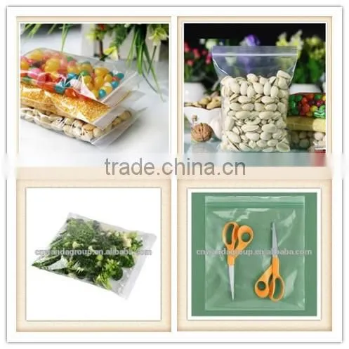 wholesale zlb-97 40X32mm Jewelry Ziplock Zipped Lock Reclosable Plastic Poly Clear Bags