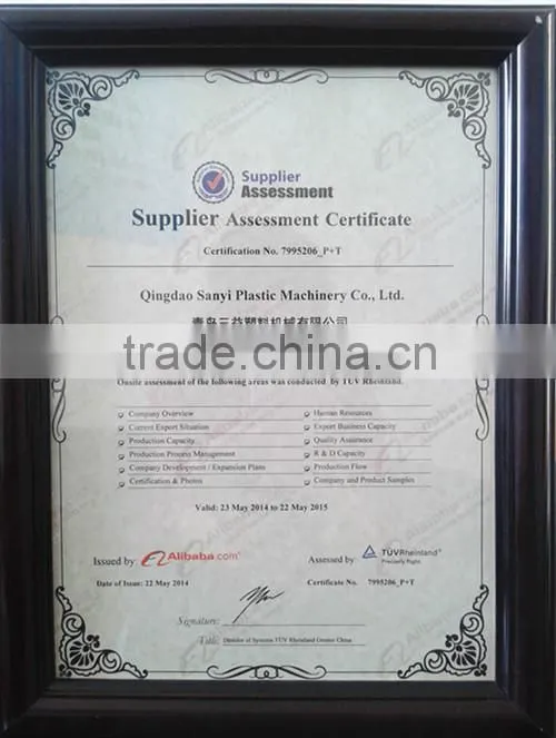 wood plastic composite production line/plastic foaming sheet making machine