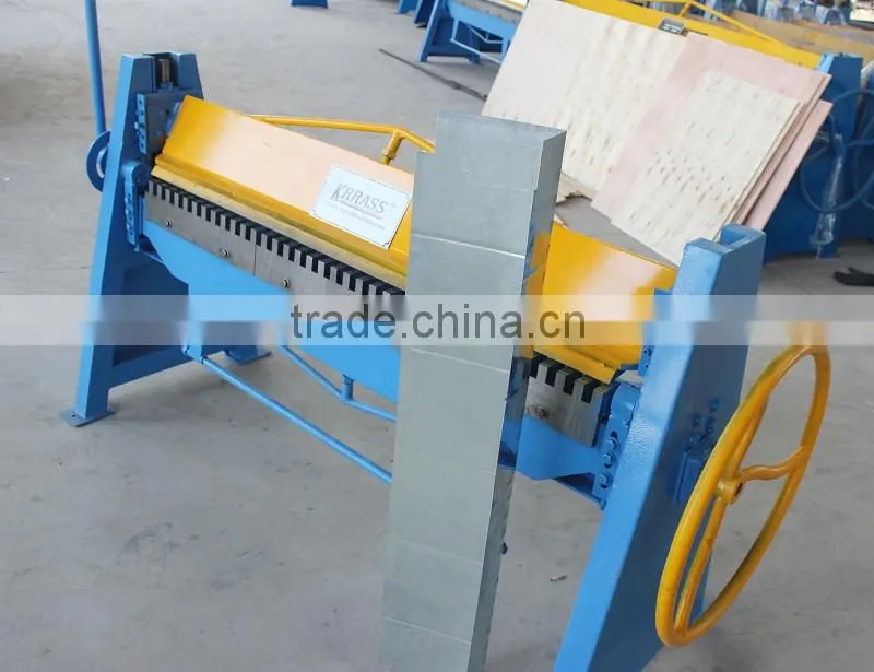Factory price model TDF-1.5*2000 steel plate folding machine with CE