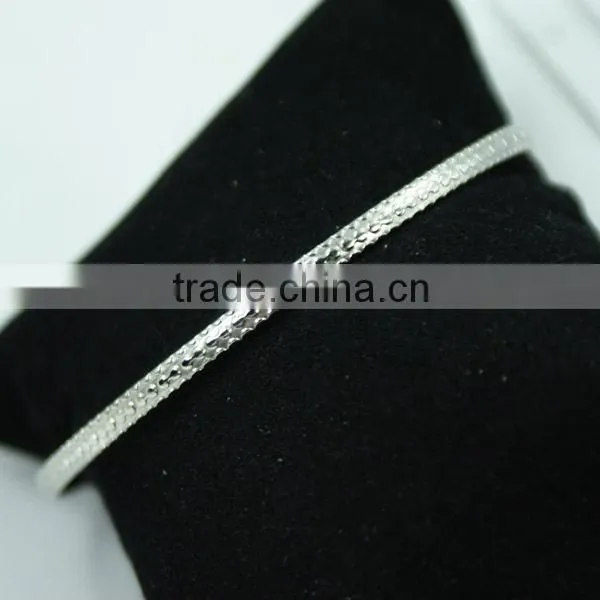 steel rope bracelet with metal Fashion stainless steel bracelet bangles