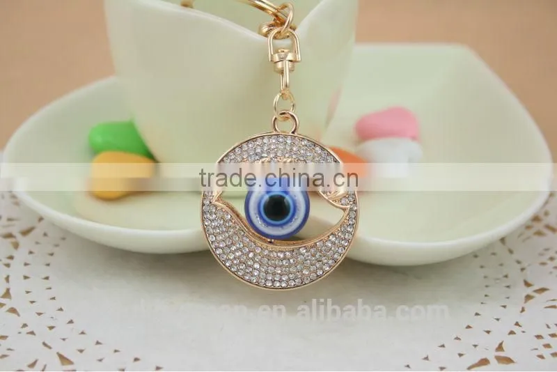Kingman customized newly design fashion cork egg keychain