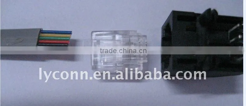 RJ11 Flat Cable Grey (Telephone Cable)