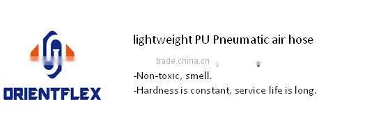 lightweight Pu material pipe