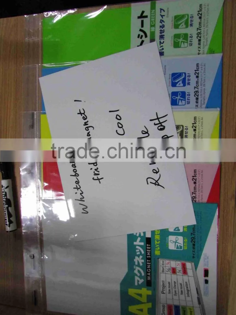 PP DIY Jigsaw Puzzle Magnet Patch ,Can cut shapes fridge magnet! Give up PVC!!!