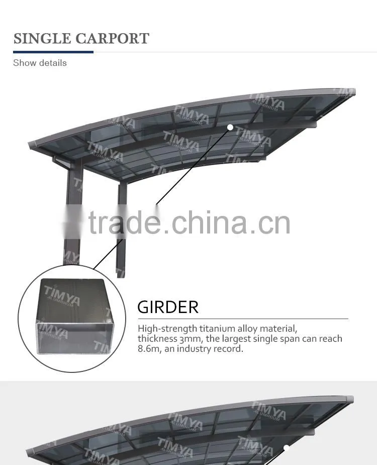 steel carport canopy design dome frame carport