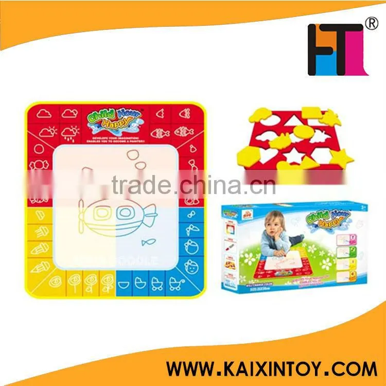 new magic water doodle mat with 1 magic pen educational toys with EN71