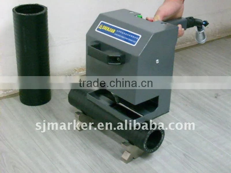 Pneumatic pin marker machine