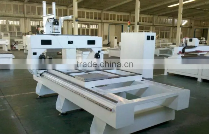 good performance high quality round disk 9kw HSD spindle atc cnc router with 8 tools TJ1325