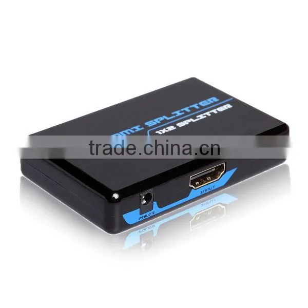 HDMI Splitter 1x2 hdmi splitter 1 input 2 output 1080p for HDTV
