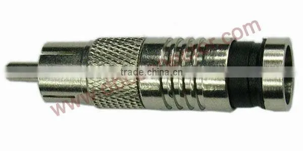 Adapter For Coaxial Cable To Radio/TV RCA