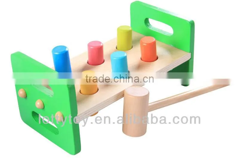 Multi colour wooden toys for babies