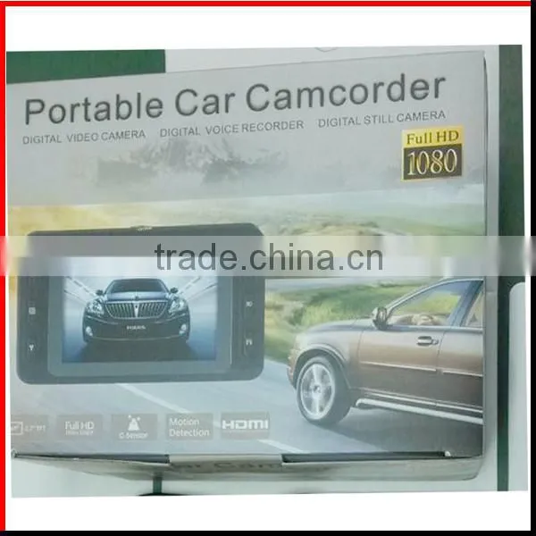 Full HD 1080P dash camera crash high quality new model 2.7-inch HD display camera car dvr/car dashcam