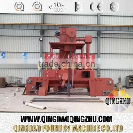 CE APPROVED Pass-through Wire Mesh Belt Shot Blasting Machine
