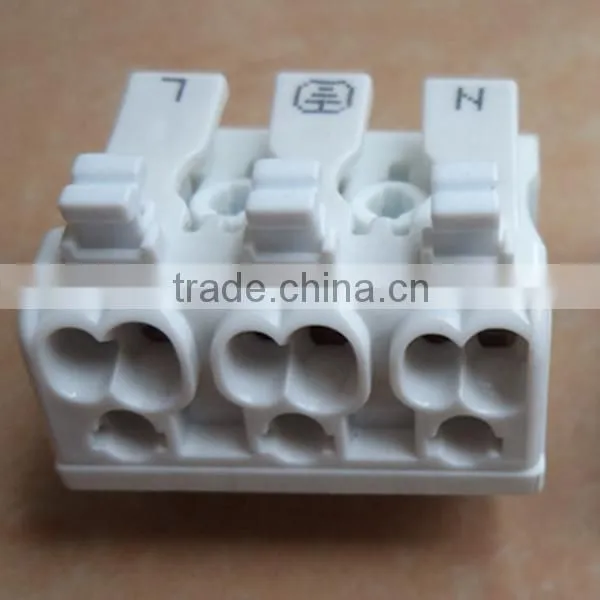 replacement wago 294 Luminaire Connector 2 Sides With "Press Release Button"