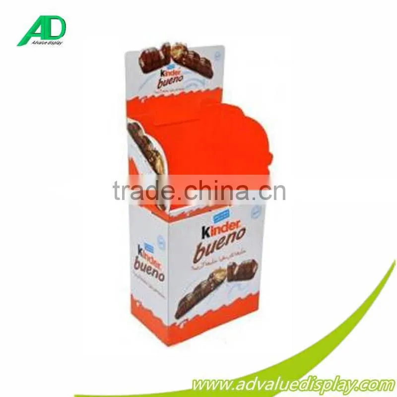 Packing box cardboard dump bin box for supermarket advertising POP Sales OEM CUSTOM for Food