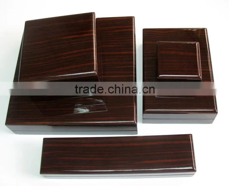 Luxury wooden box painting glossy finished watch boxes