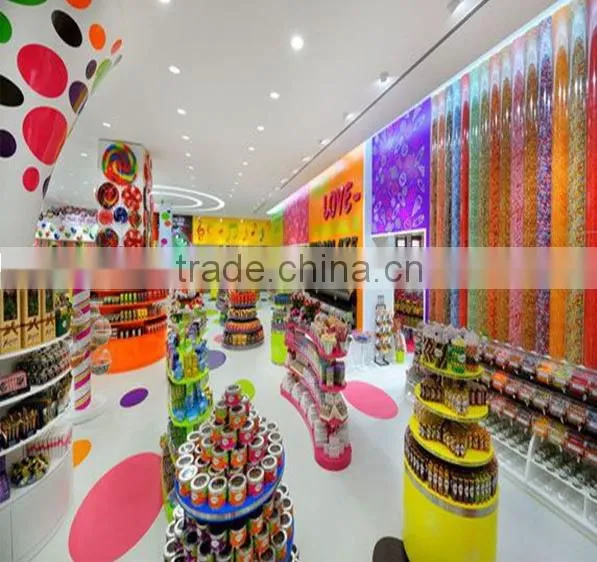 chocolate display rack/display candy bulk