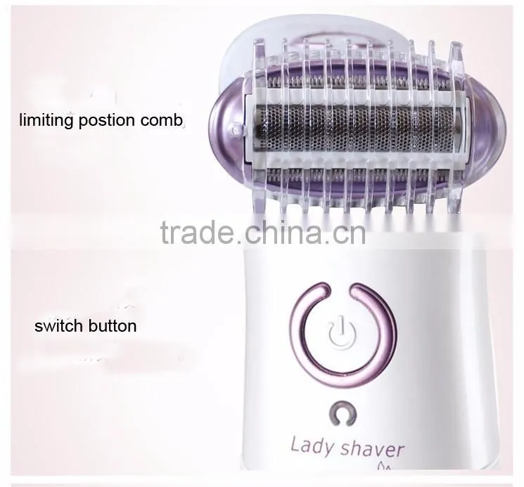 Rechargeable Lady Shaver Women Hair Removal Electric Epilator