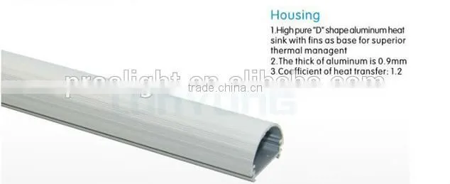 Made in China ce rohs fcc approved tubo led 18w with motion sensor