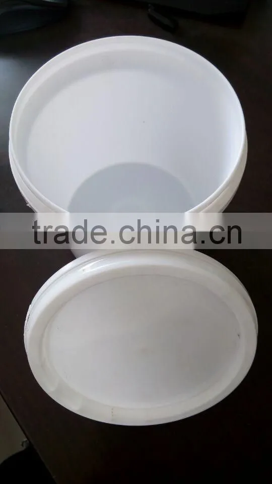 China factory wholesale 1L barrel packing ice cream virgin pp plastic bucket with handle