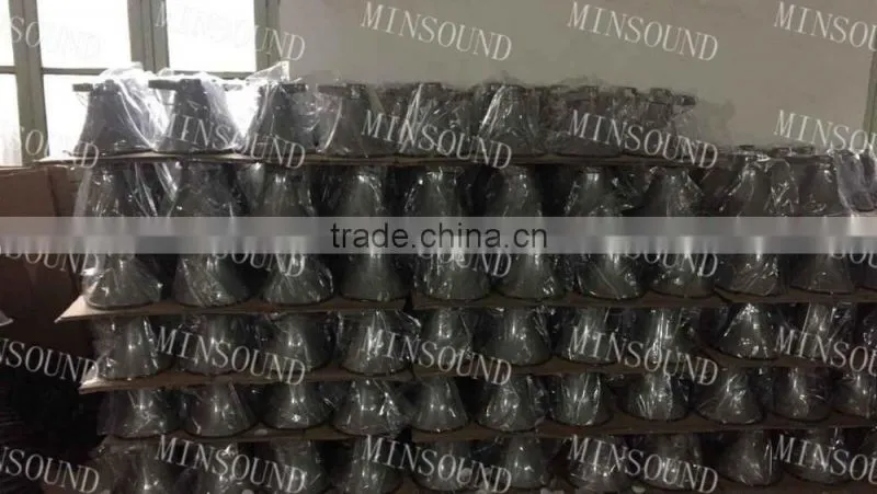 HS15-02 15W Aluminium Police Siren Horn Loudspeaker