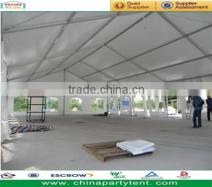 China temporary outdoor warehouse big tent 15mx50m