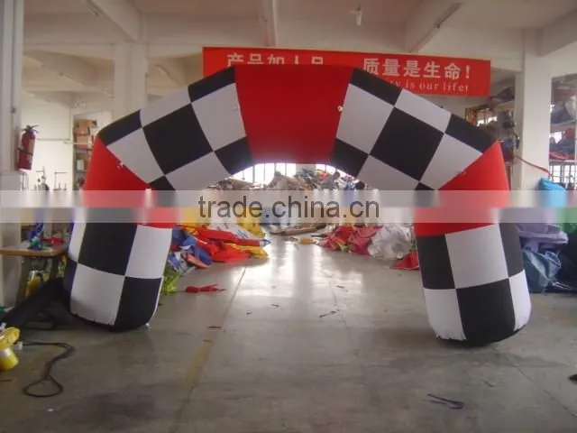 Popular commercial small advertising inflatable entrance arch