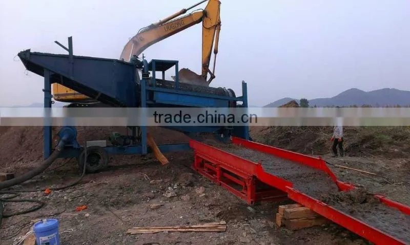 Gulch Gold machine with vehicle
