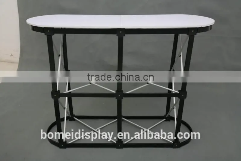 Expo promotional exhibition folded pop up advertising counter