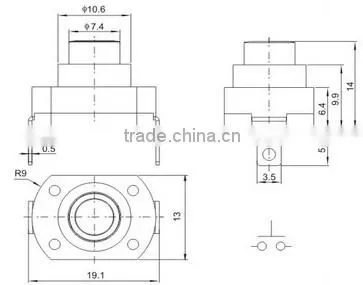 push button reset switch,push button switch flush switch,automotive push button switches
