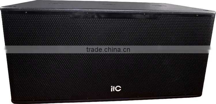 High-end hot 18 inch professional subwoofer speaker box design