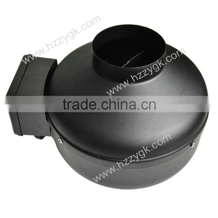 CE, RoHS, FCC,SAA Certificated Greenhouse 6 inch Cast Iron Axial Flow Type Small Ventilation Inline Duct Fan with different size