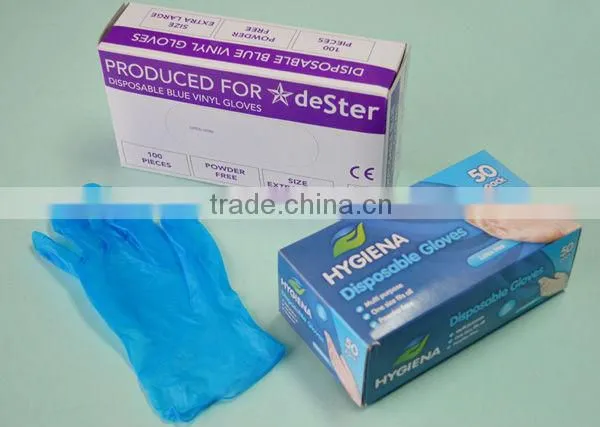 cheap Disposable powder free Vinyl Exam Gloves