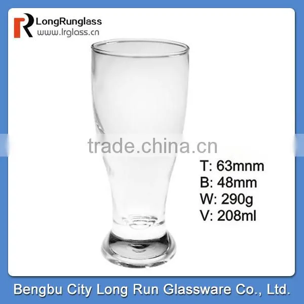 LongRun 10oz China-made long beer glass cup&drinking world glass cup&bar glassware wholesale