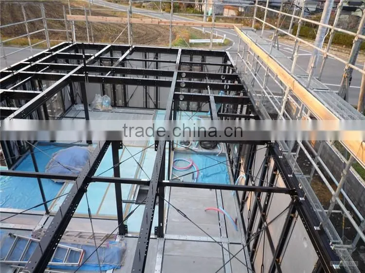Materials Framing light steel modular house