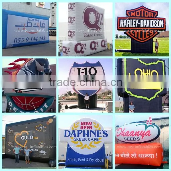 inflatable advertisement, inflatable advertising, inflatable tire advertising