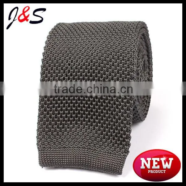 new arrival prussian nacy blue knitted necktie KT063