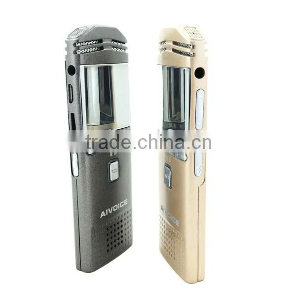 Automatic detection recording digital voice recorder with timing function