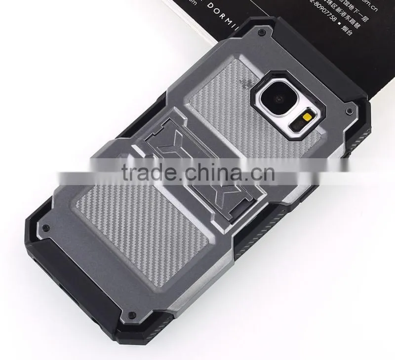 Newest 2 in 1 Hybird TPU+PC Hard Back Cover Case for iPhone 6 6s 6s Plus Samsung S7 S7 Edge Note 7 Armor Shockproof Cases